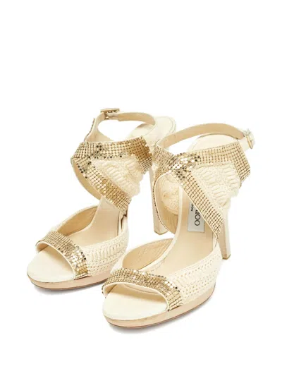 Pre-owned Jimmy Choo Leather Heeled Sandals