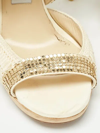Pre-owned Jimmy Choo Leather Heeled Sandals