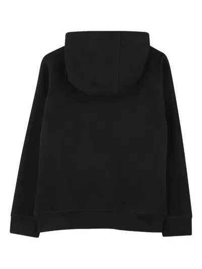 Hugo Boss Logo-print Hoodie In Black
