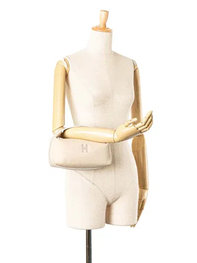 Pre-owned Hermes 2020-2025 Small Toile Bride A Brac Vanity Bag