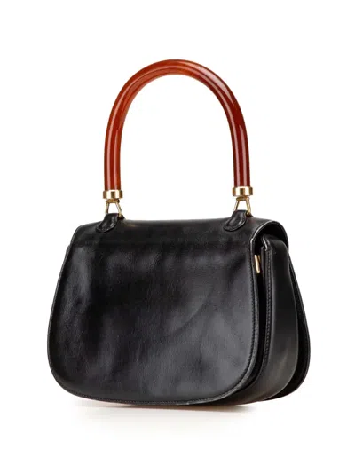 Pre-owned Gucci 20th Century Calfskin Bakelite Night Handbag