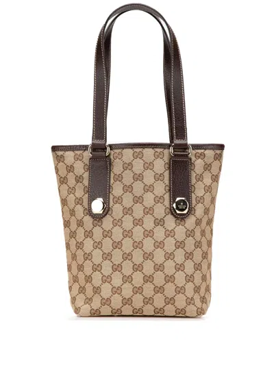 Pre-owned Gucci 2000-2015 Gg Canvas Charmy Shoulder Bag