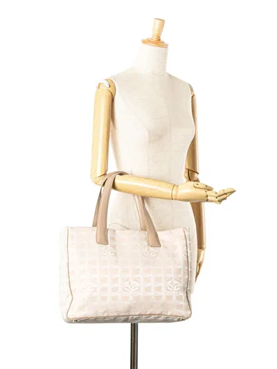Pre-owned Chanel 2003-2004 New Travel Line Nylon Tote Bag
