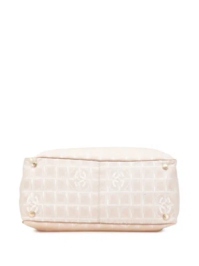 Pre-owned Chanel 2003-2004 New Travel Line Nylon Tote Bag