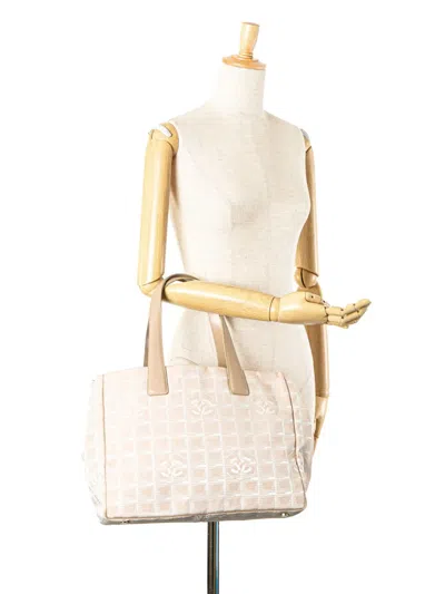 Pre-owned Chanel 2003-2004 New Travel Line Nylon Tote Bag