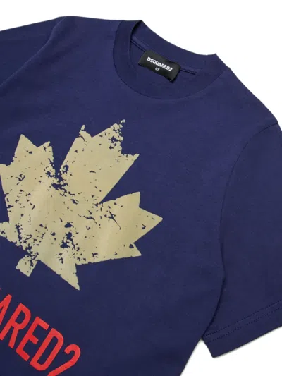 Dsquared2 Cotton T-shirt In Blue