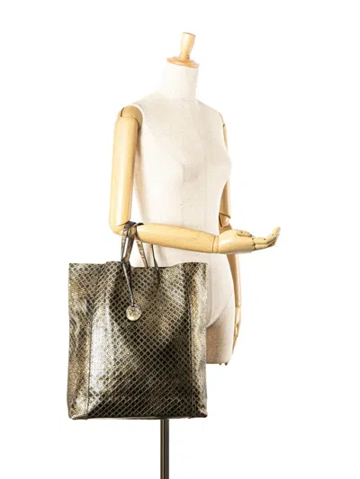 Pre-owned Bottega Veneta 2012-2025 Leather Intrecciomirage Tote Bag