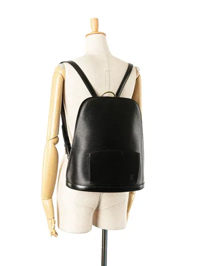 Pre-owned Louis Vuitton 2000 Epi Gobelins Backpack