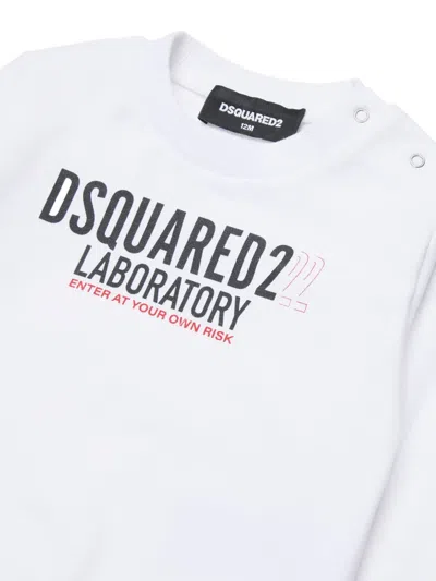 Dsquared2 Laboratory Sweatshirt In White