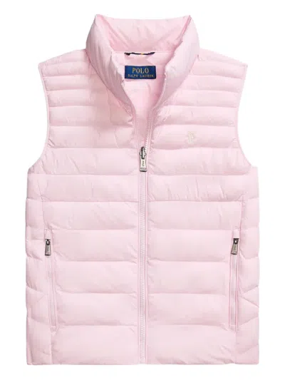 Polo Ralph Lauren Colden Vest-outerwear-vest In Pink