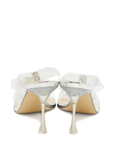 Pre-owned Mach&mach 90mm Crystal-embellished Sandals