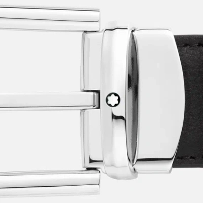 Montblanc Reversible Horseshoe Buckle Belt