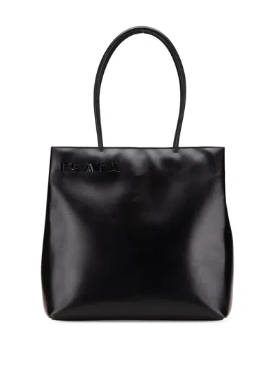Pre-owned Prada 2010-2025 Spazzolato Tote Bag