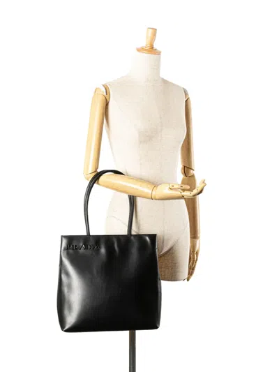 Pre-owned Prada 2010-2025 Spazzolato Tote Bag