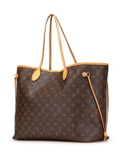 Pre-owned Louis Vuitton 2010 Monogram Neverfull Gm Tote Bag