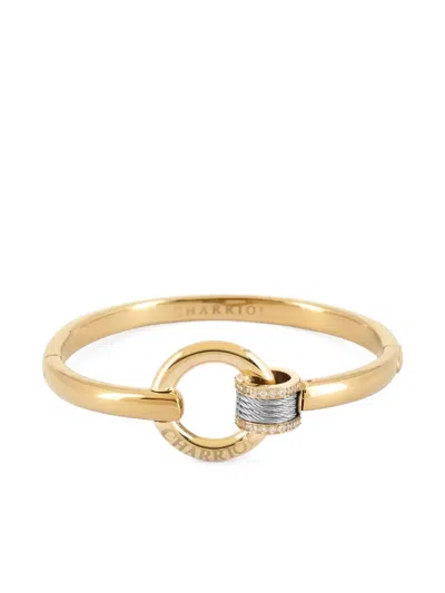 Charriol Forever Embrace Bangle Bracelet In Gold