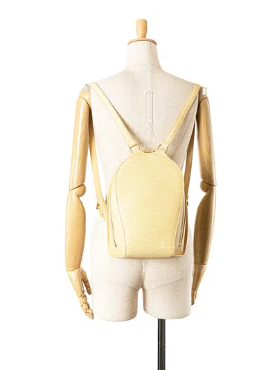 Pre-owned Louis Vuitton 2000 Epi Mabillon Backpack
