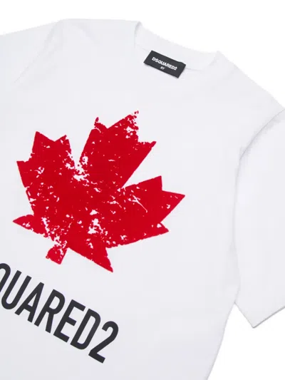 Dsquared2 Logo-print T-shirt In White