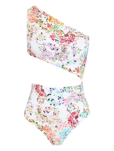 Brigitte Gina One-shoulder Swimsuit