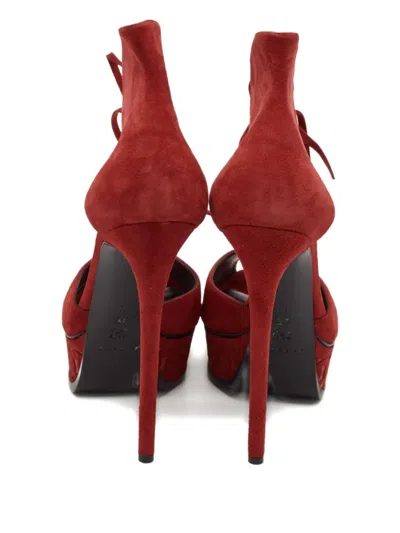Pre-owned Casadei Vintage 150mm Suede Heeled Sandals