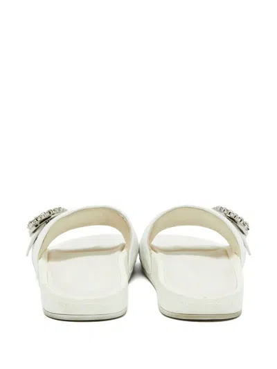 Pre-owned Jimmy Choo Buckle-detailing Slides