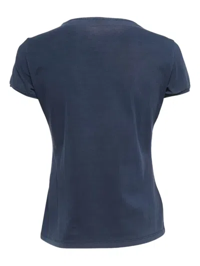 Pre-owned Carolina Herrera Vintage Logo-embroidered T-shirt