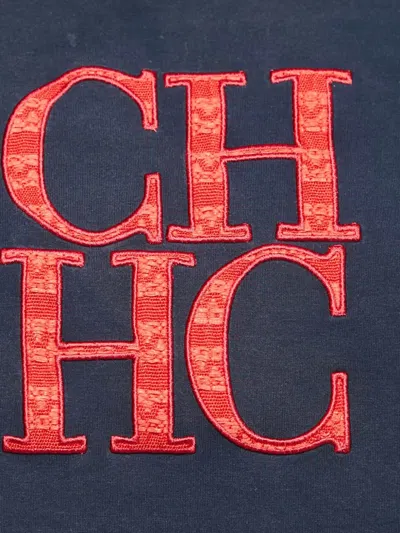 Pre-owned Carolina Herrera Vintage Logo-embroidered T-shirt