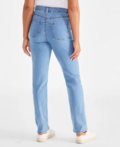 Style & Co Women's High Rise Straight-leg Jeans, Regular, Short And Long Lengths, Created For Macy's
