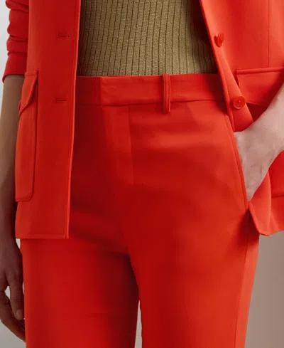 Ralph Lauren Women's Stretch Cady Cropped Pants