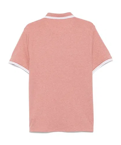 Michael Kors Short Sleeve Polo Shirt In Pink