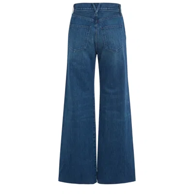 Veronica Beard Flared Denim Trousers