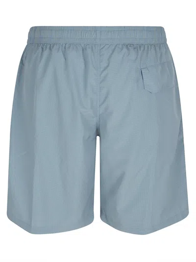 Eleventy Classic Blue Swimwear With Adjustable Drawstring In Blue