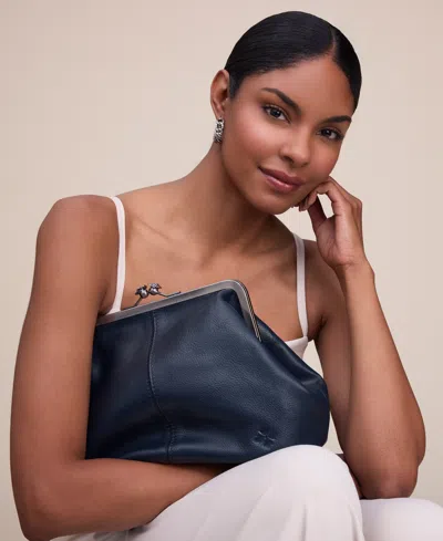 Patricia Nash Sofia Kisslock Leather Bag