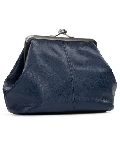 Patricia Nash Sofia Kisslock Leather Bag