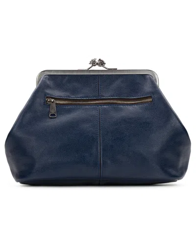 Patricia Nash Sofia Kisslock Leather Bag
