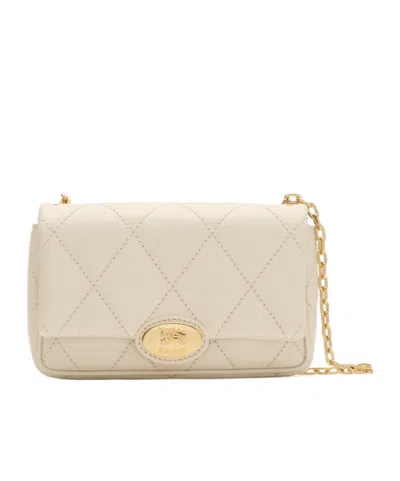 Burberry Strand Quilted Leather Clutch Bag