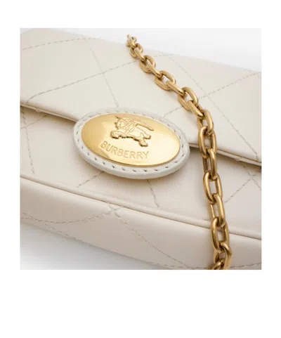 Burberry Strand Quilted Leather Clutch Bag