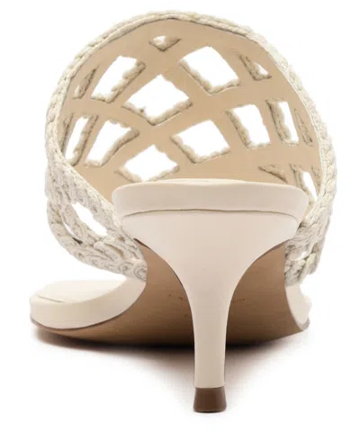 Arezzo Brie Cage Sandal In Neutral