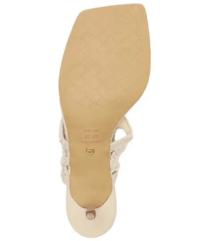 Arezzo Brie Cage Sandal In Neutral