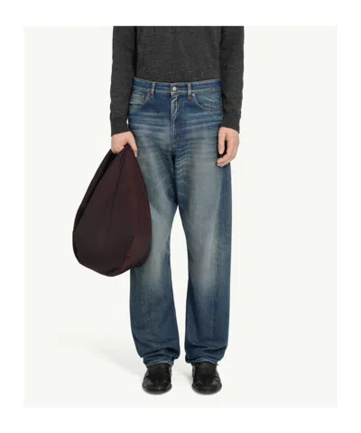 Mm6 Maison Margiela Straight Leg Jeans In Blue