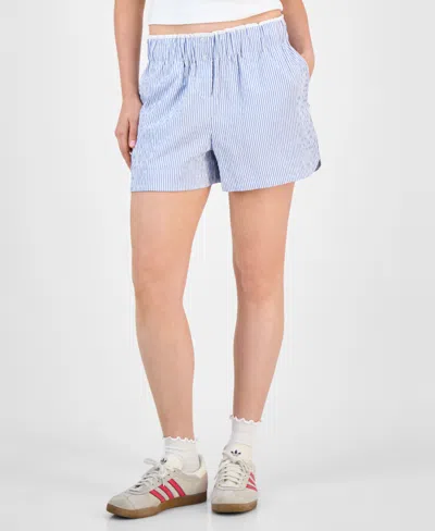 And Now This Women's Striped Seersucker Boxer Shorts, Exclusively At Macy's