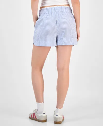 And Now This Women's Striped Seersucker Boxer Shorts, Exclusively At Macy's