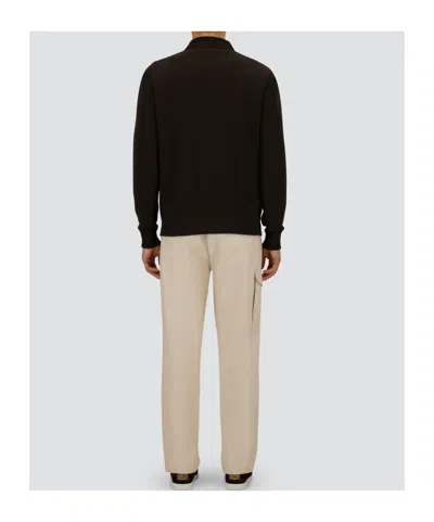 Herno Resort Shacket In Cotton Cashmere Knit In Blue