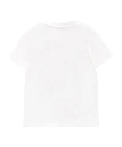 Moncler Logo-print Cotton T-shirt In White