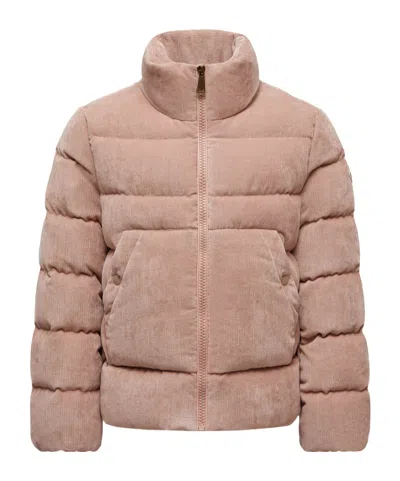 Moncler Marth Corduroy Down Jacket In Neutral