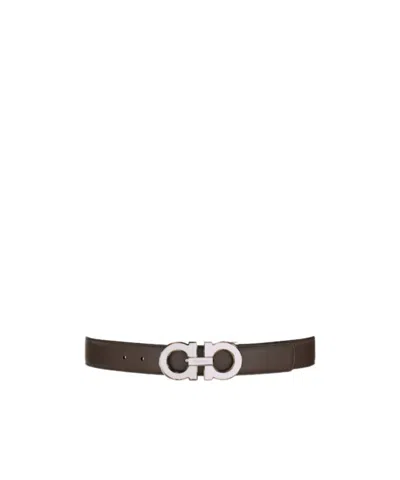 Ferragamo Reversible And Adjustable Gancini Belt