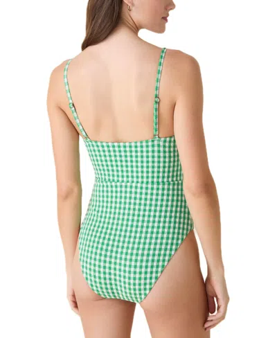 Andie Women's The Snap Gingham One-piece Swimsuit