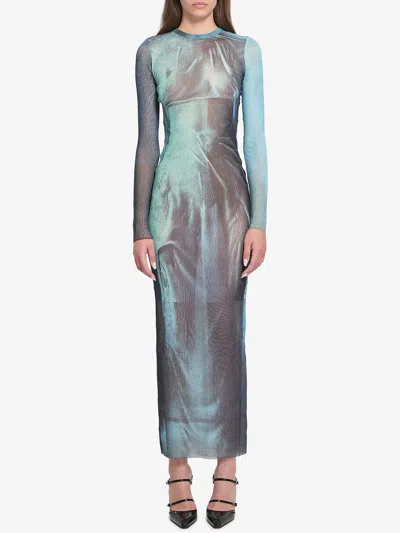 Jean Paul Gaultier Water Long Dress