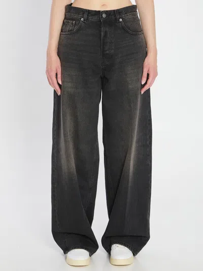 Haikure Loose Fit Denim Trousers
