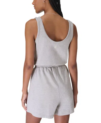 Sweaty Betty After Class Knit Romper In Gray